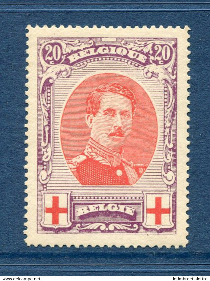 ⭐ Belgique - YT n° 134 * - Neuf avec charnière - 1914 / 1915 ⭐