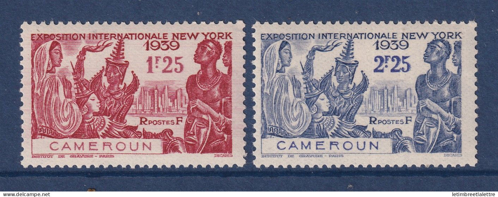 Cameroun - YT n° 160 et 161 ** - neuf sans charnière - 1939
