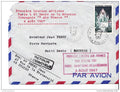 Premiere liaison  Paris-St denis de la réunion 3.08.67