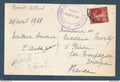 ⭐ France - Poste Navale - Franchise du Paquebot Champollion postée à Volo ( Grèce ) - 1938 ⭐