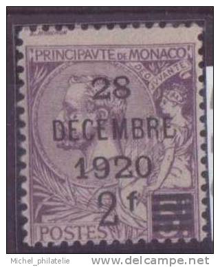MONACO N° 53** NEUF SANS CHARNIERE