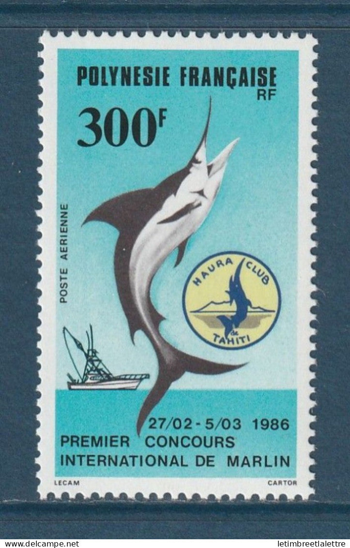 Polynésie Française - Poste Aérienne - YT PA n° 190 ** - Neuf sans charnière - 1986
