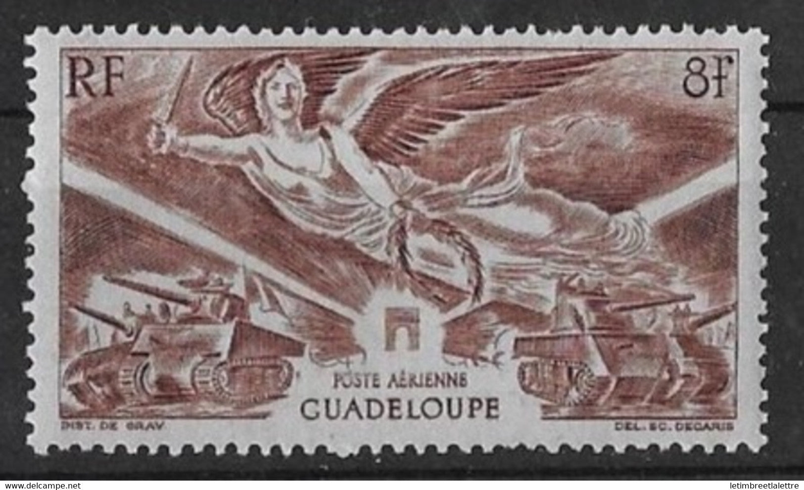 Guadeloupe - Poste Aérienne - YT n° 6 ** - Neuf sans charnière - 1946