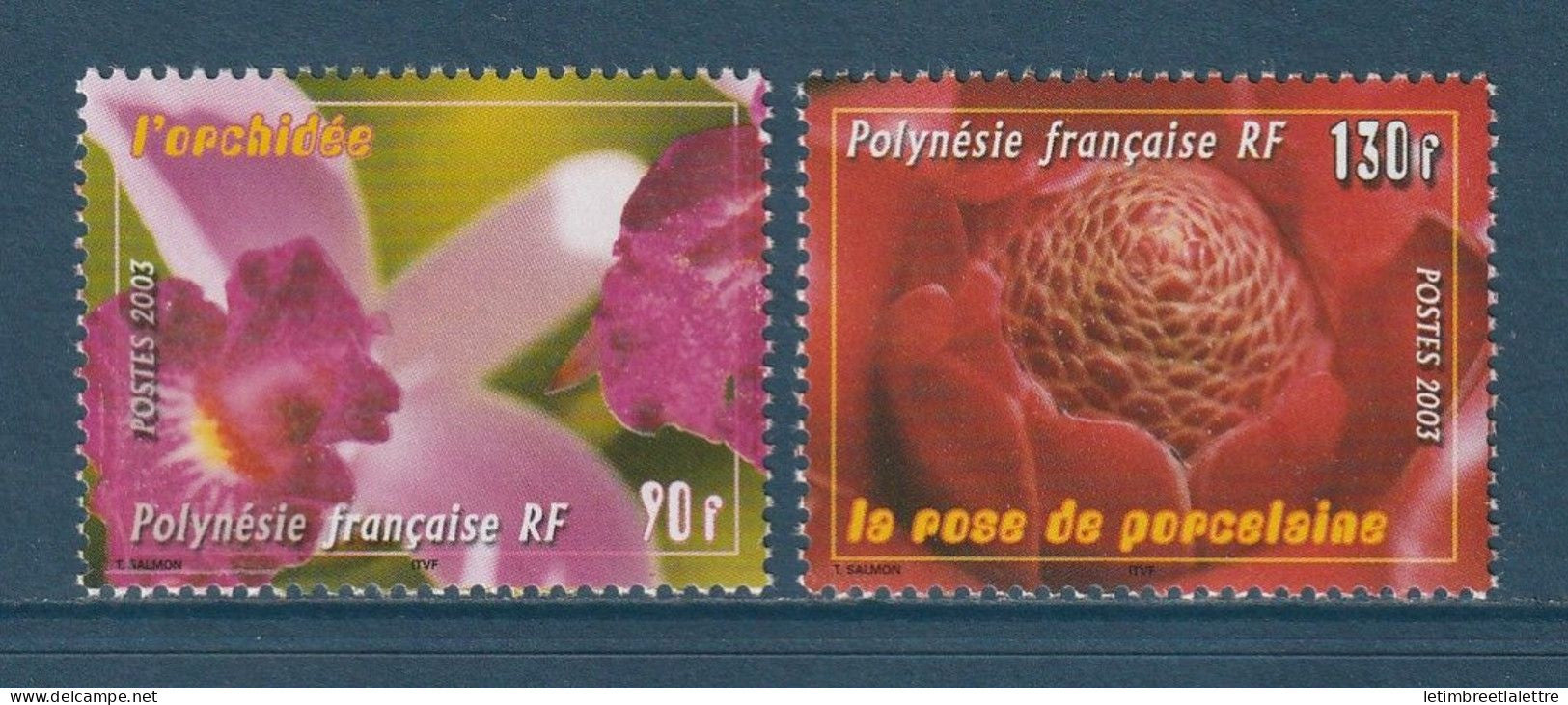 Polynésie Française - YT n° 699 et 700 ** - Neuf sans charnière - 2003