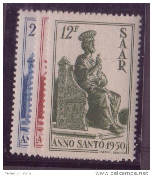SARRE N° 273/75* NEUF AVEC CHARNIERE