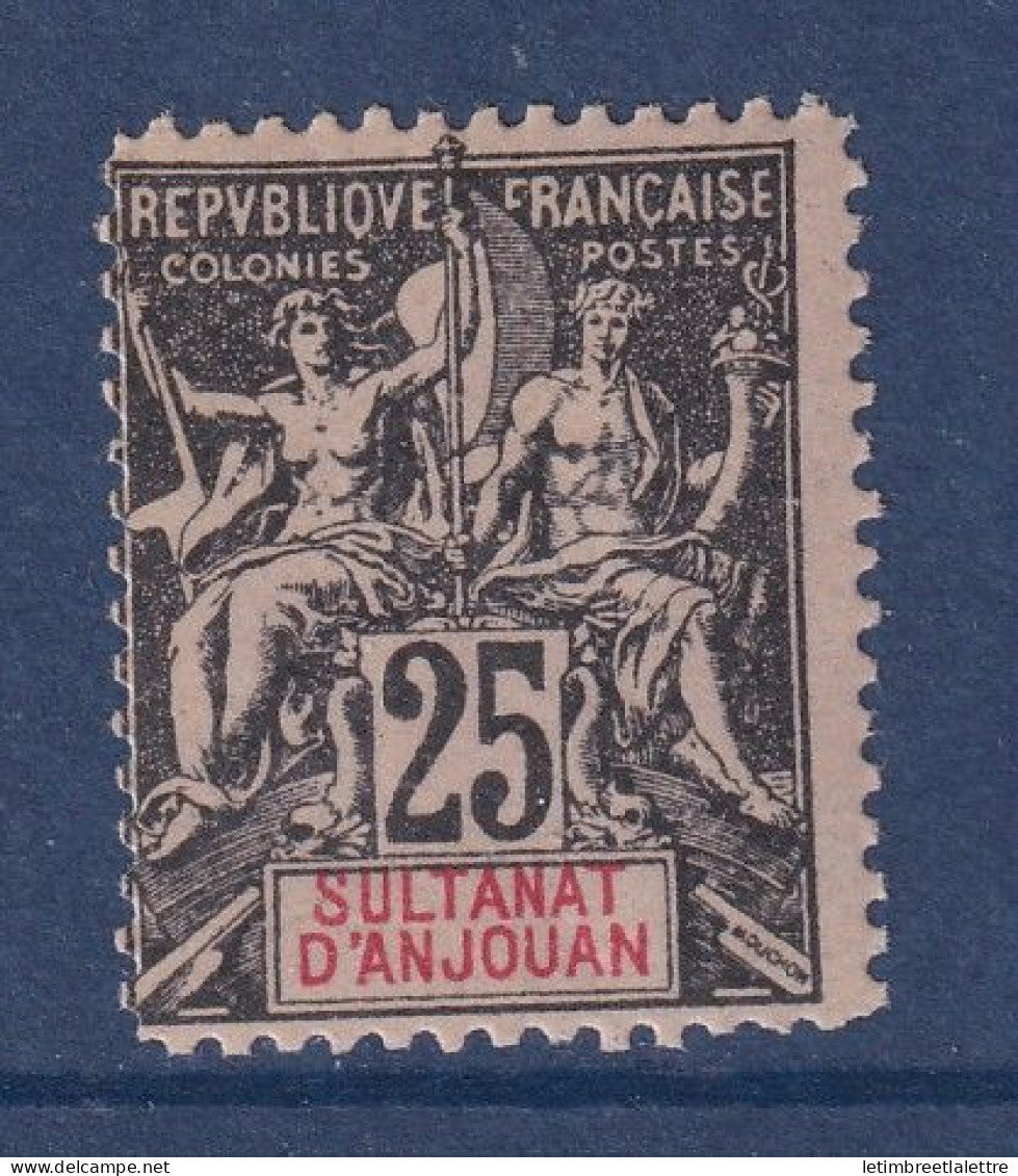 Anjouan - YT n° 8 ** - neuf sans charnière - 1892