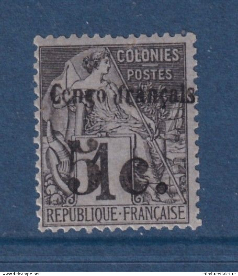 Congo - YT n° 1 * - Neuf avec charnière - 1891 1892