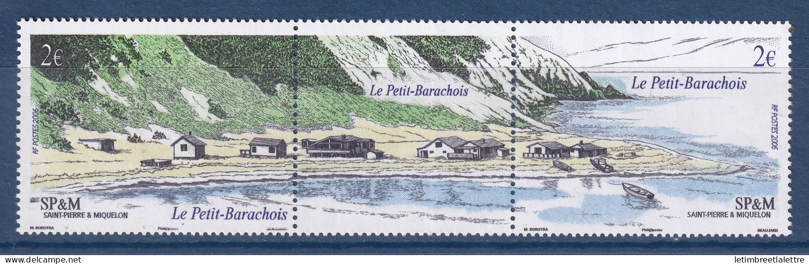 Saint Pierre et Miquelon - YT n° 868 et 869 ** - neuf sans charnière - 2006