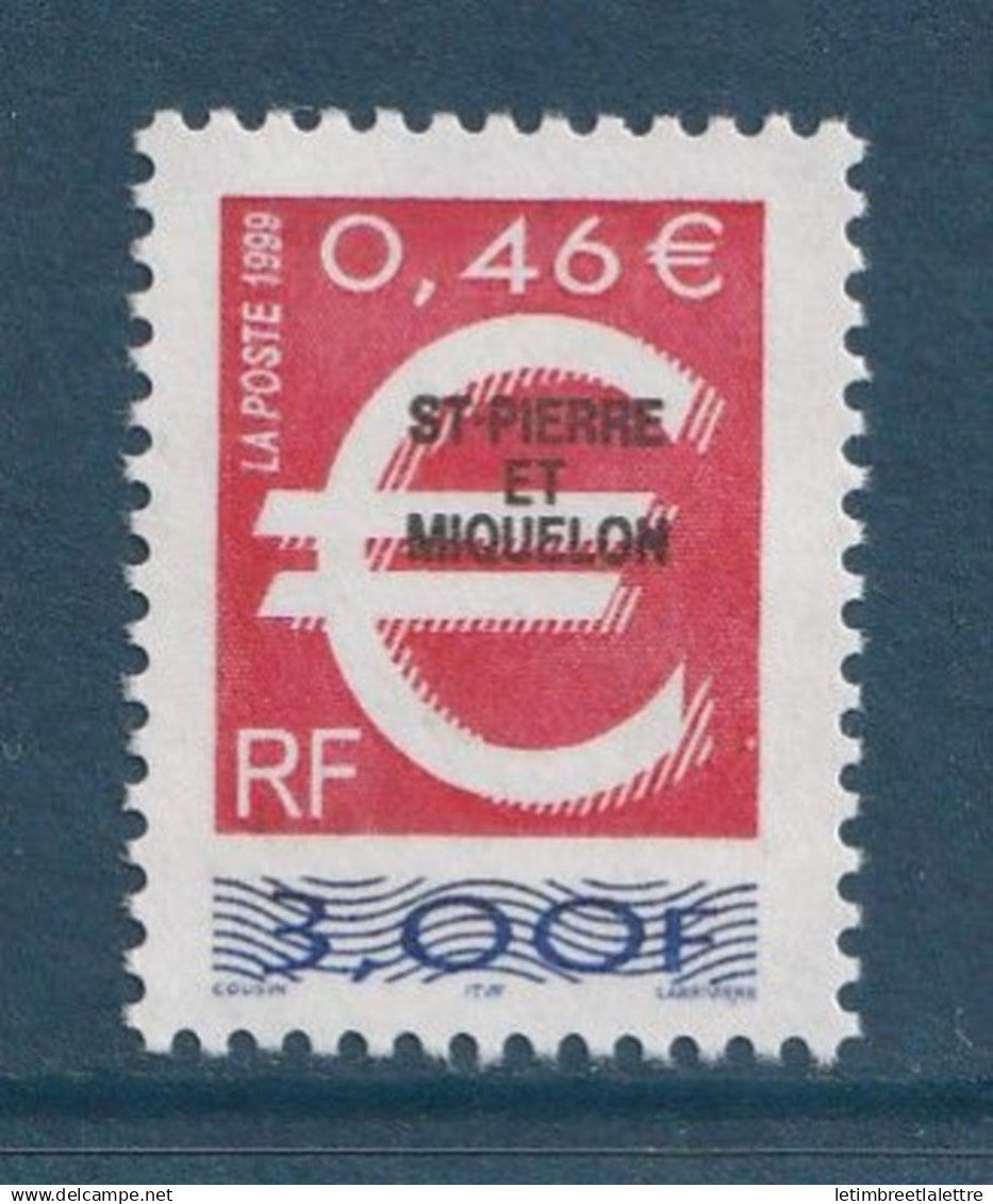 Saint Pierre et Miquelon - YT n° 691 ** - Neuf sans charnière - 1999