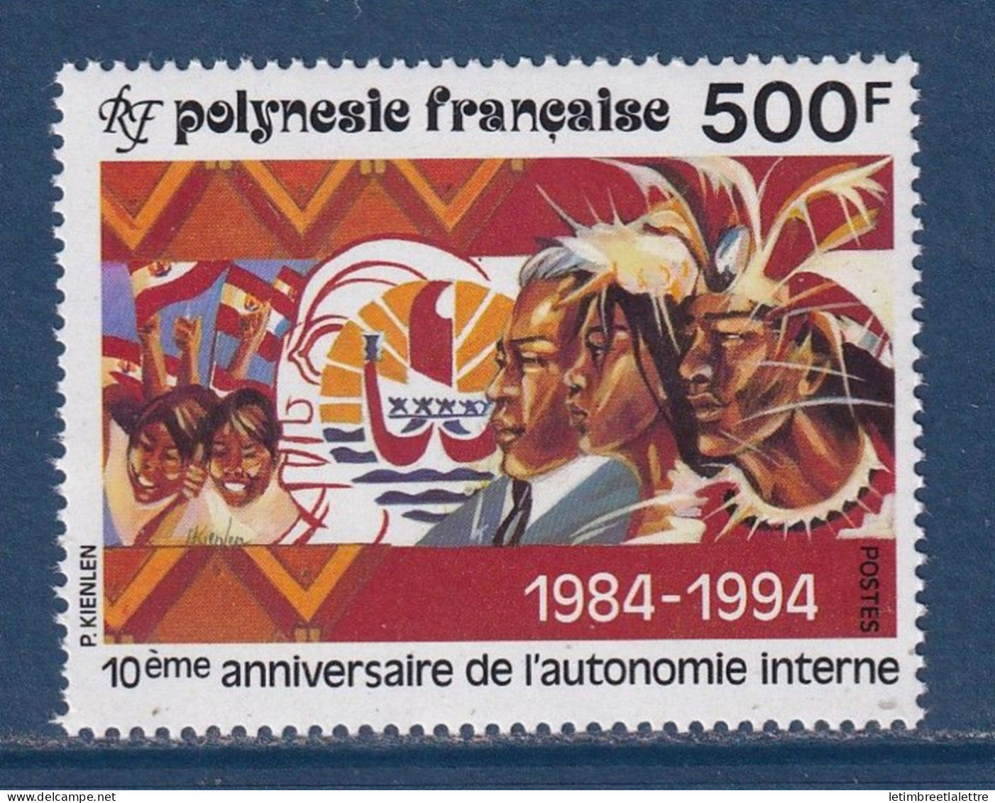 Polynésie Française - YT n° 458 ** - Neuf sans charnière - 1994
