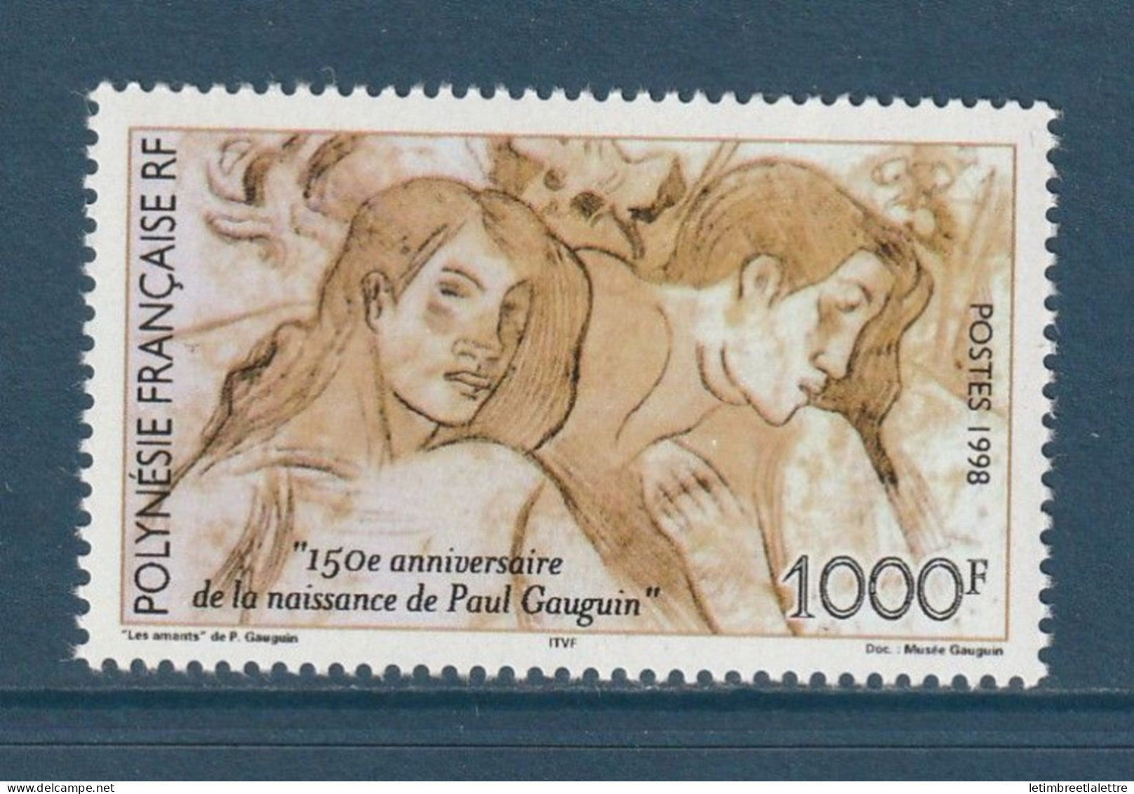 Polynésie Française - YT n° 564 ** - Neuf sans charnière - 1998
