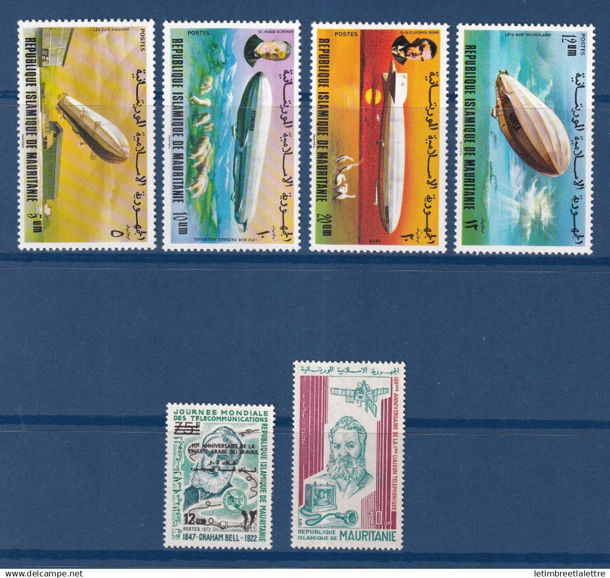 Mauritanie - YT n° 348 à 355 ** - Neuf sans charnière - Année non complète - 1976