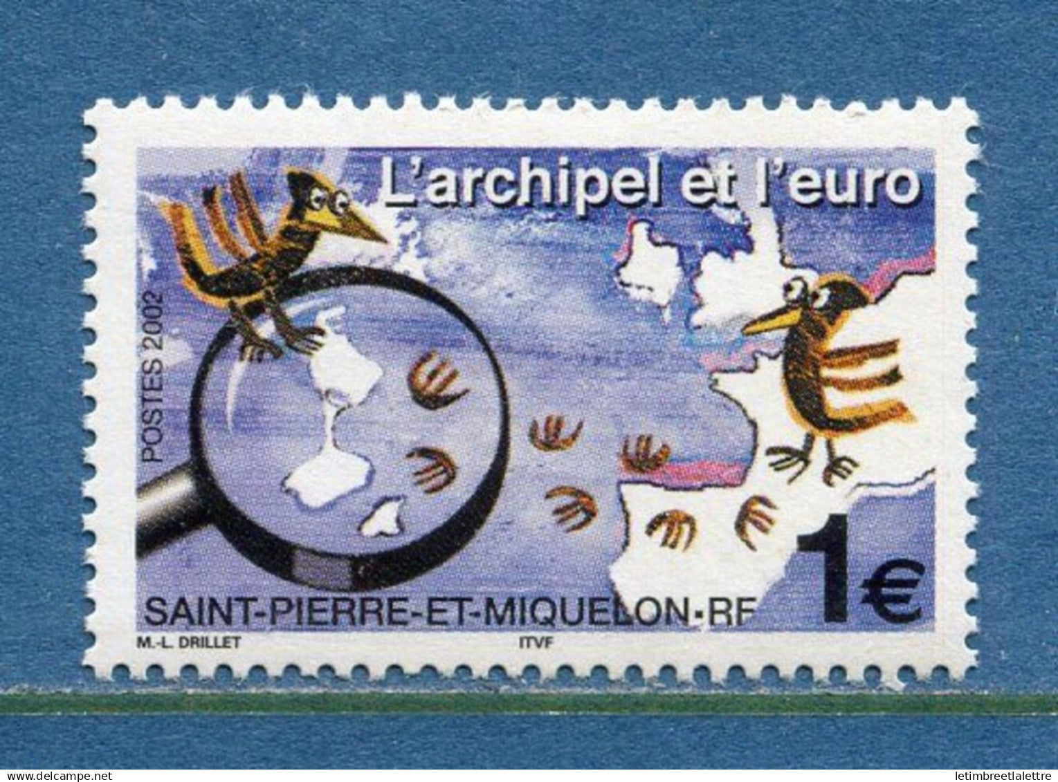 Saint Pierre et Miquelon - YT n° 773 ** - Neuf sans charnière - 2002