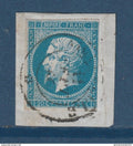 France - YT n° 14 - oblitéré Aiguebelle - 1853