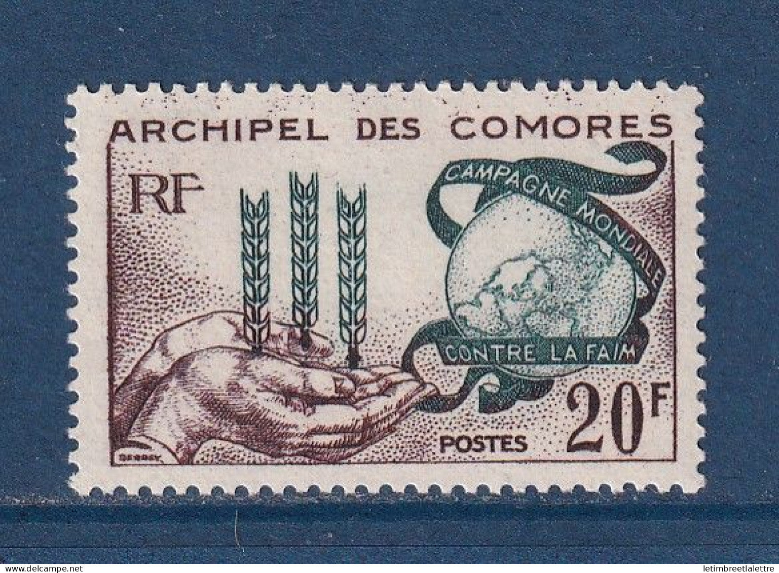 Comores - YT n° 26 * - Neuf avec charnière - 1963