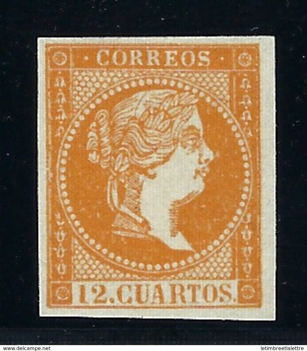 Espagne - N° 44 * - Belle Qualité - NON ÉMIS - SIGNÉ