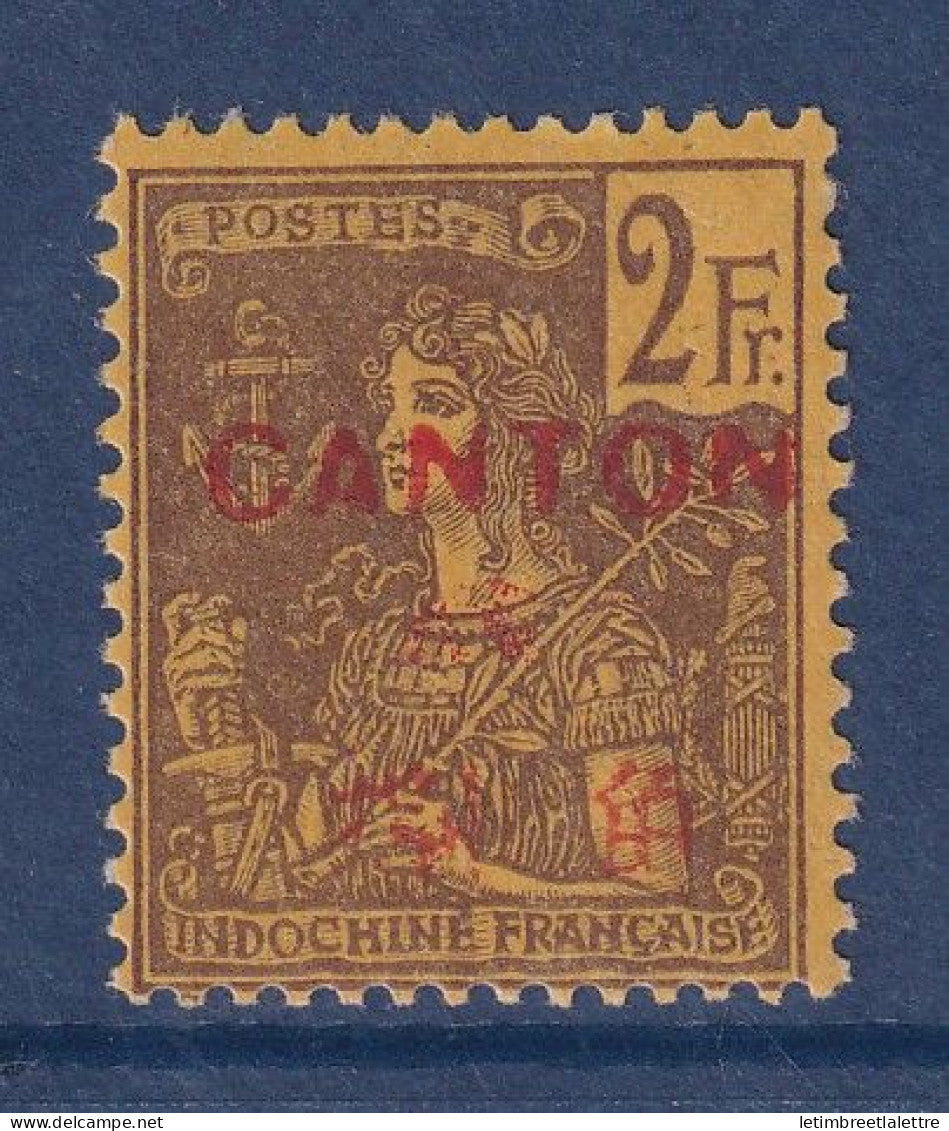 Canton - YT n° 47 * - Neuf avec charnière - 1906 1908