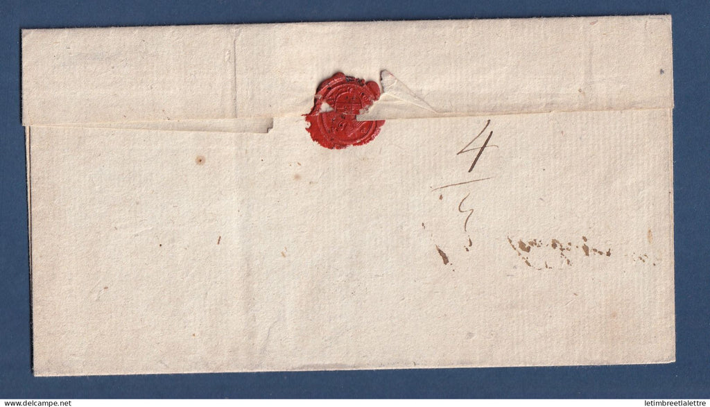 Autriche - Marcophilie - recommandé d'Autriche ( superbe cachet Wien ) - 1835