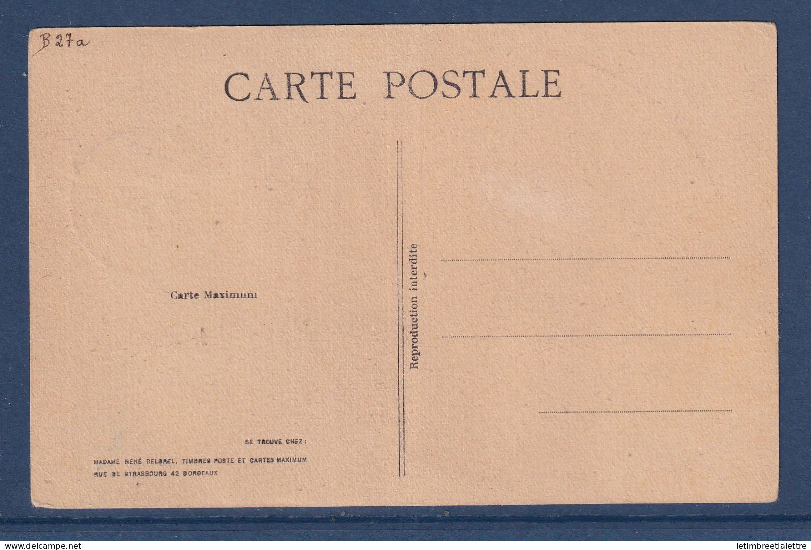 France - carte maximum - YT n° 441 oblitéré salon du prisonnier - Journée des mères - 1943