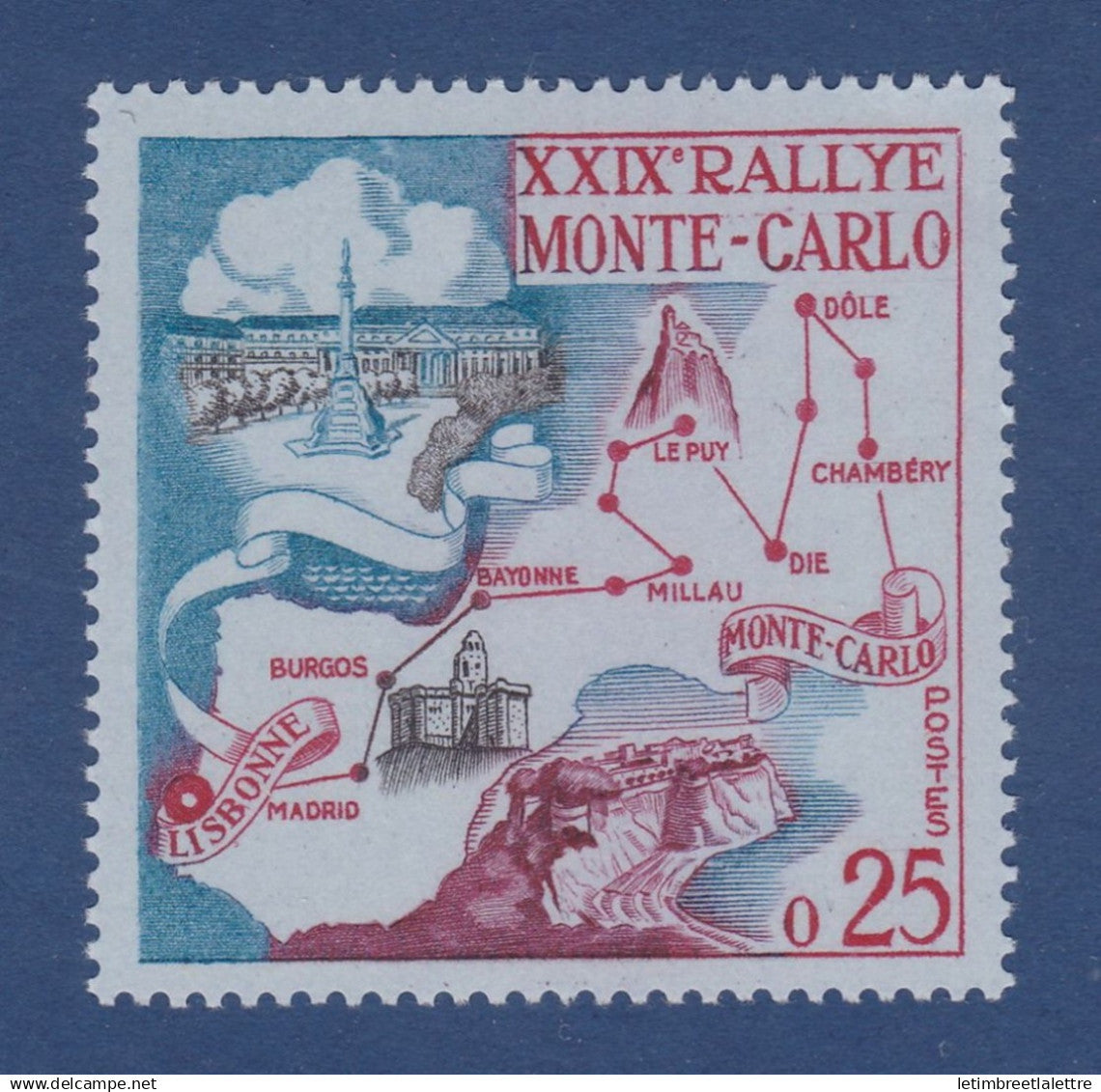 Monaco - YT n° 524 ** - neuf sans charnière - 1960