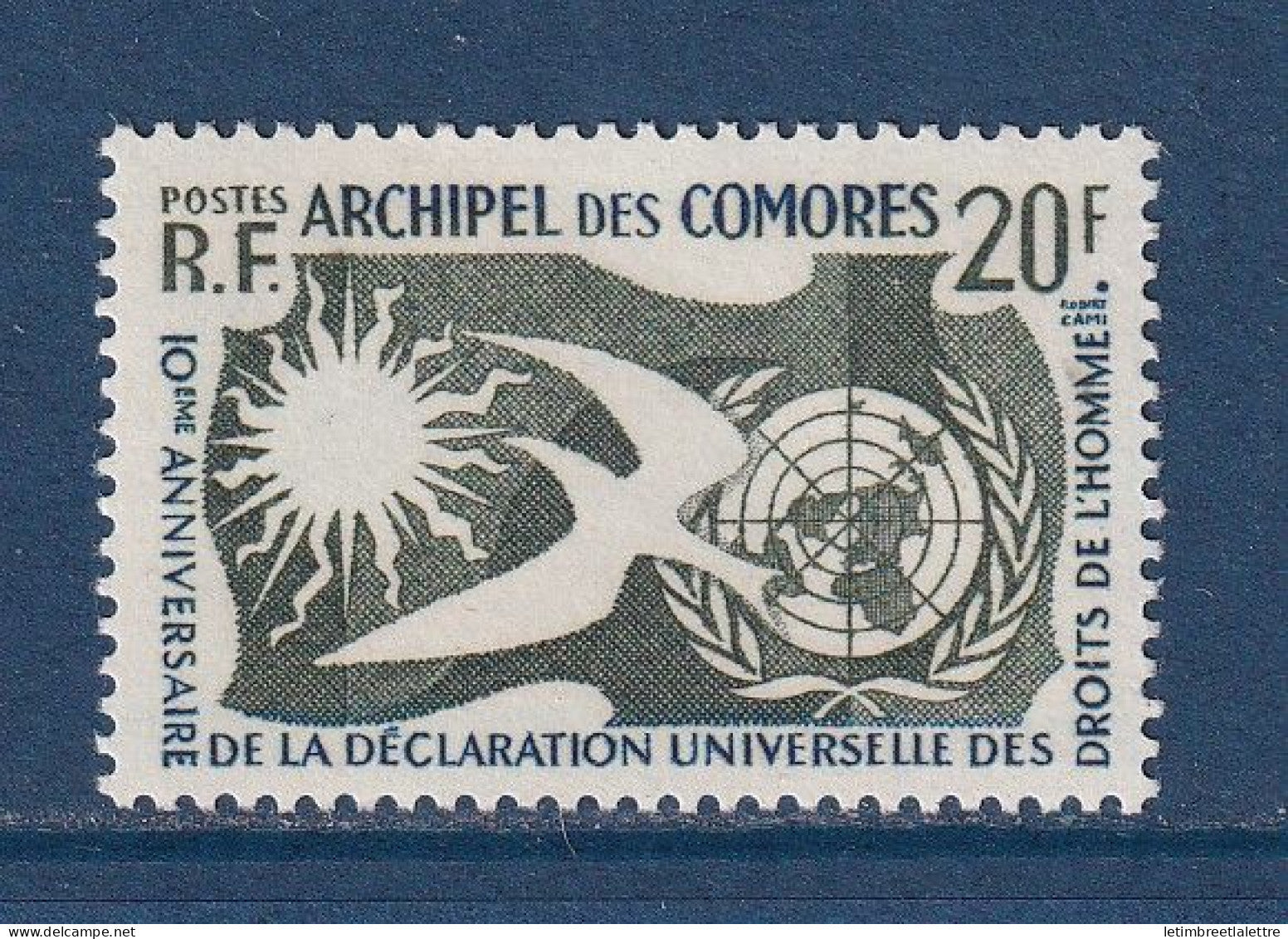 Comores - YT n° 15 ** - Neuf sans charnière - 1958