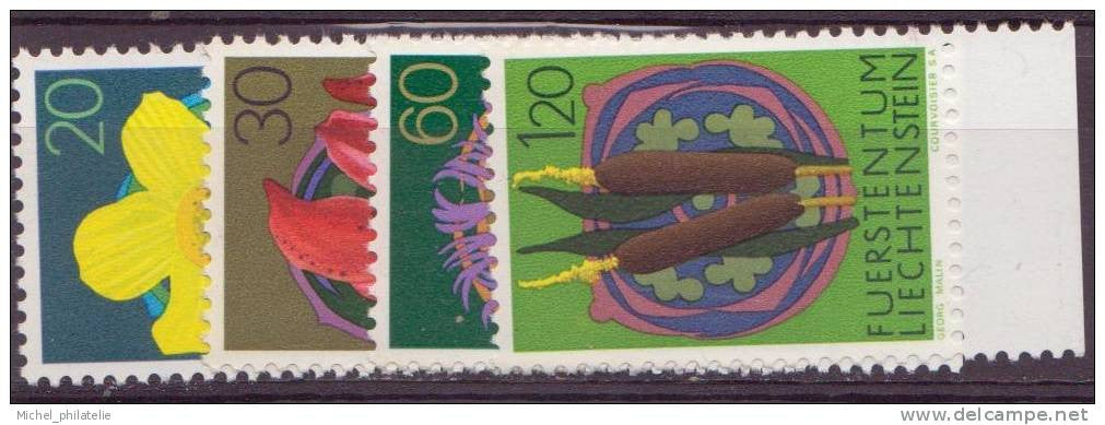 Liechtenstein - YT n° 503 à 506 ** - neuf sans charnière