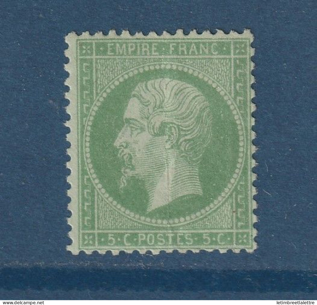 France - YT n° 20 * - neuf avec charnière - 1862