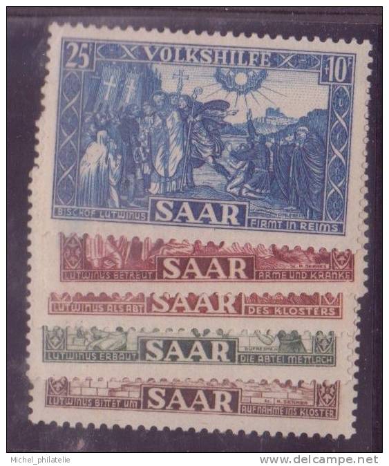 SARRE N° 278/82* NEUF AVEC CHARNIERE