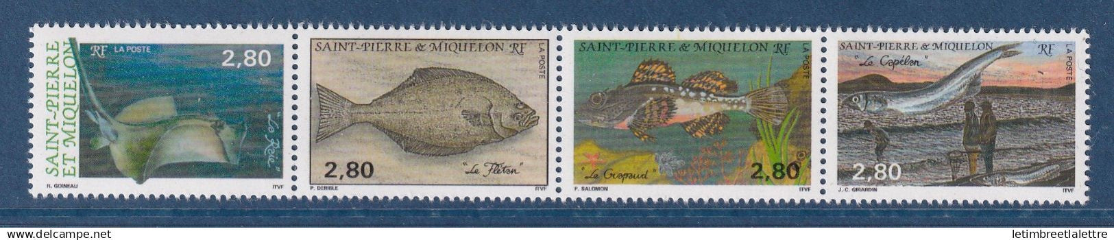 Saint Pierre et Miquelon - YT n° 580 à 583 ** - Neuf sans charnière - 1993