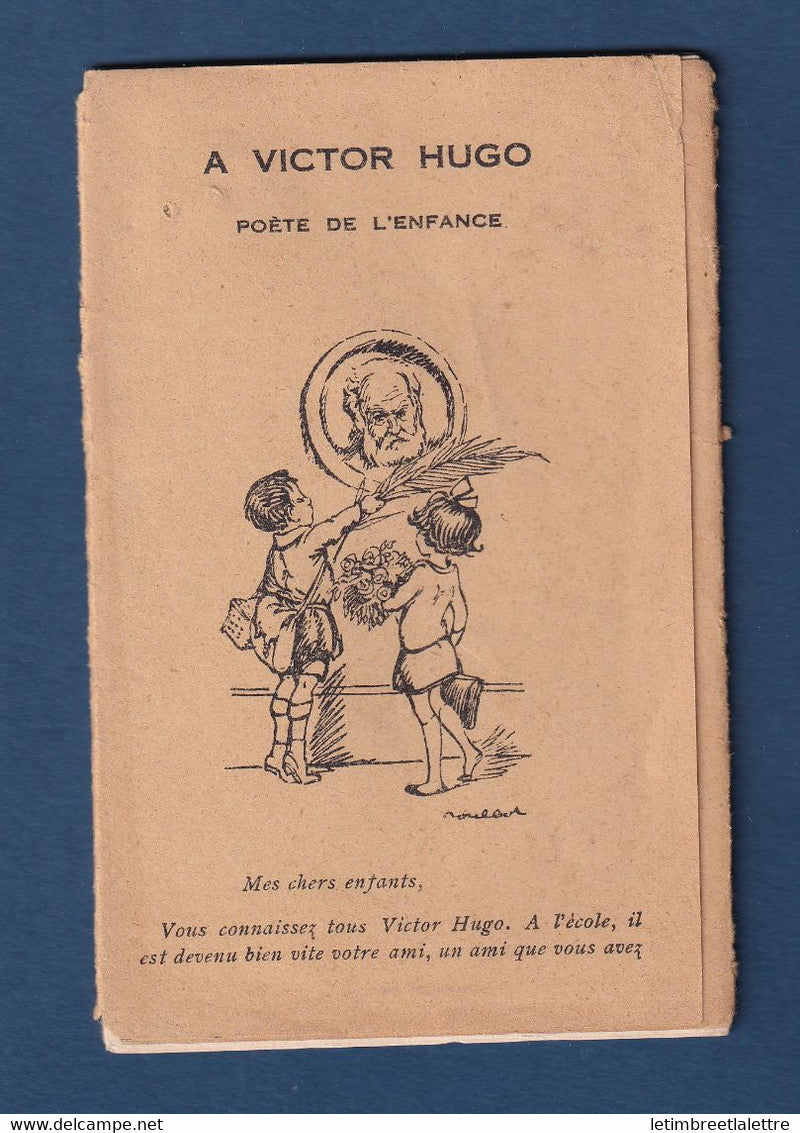 ⭐ France - Carte postale - CPA - Poète de l'enfance - Victor Hugo ⭐