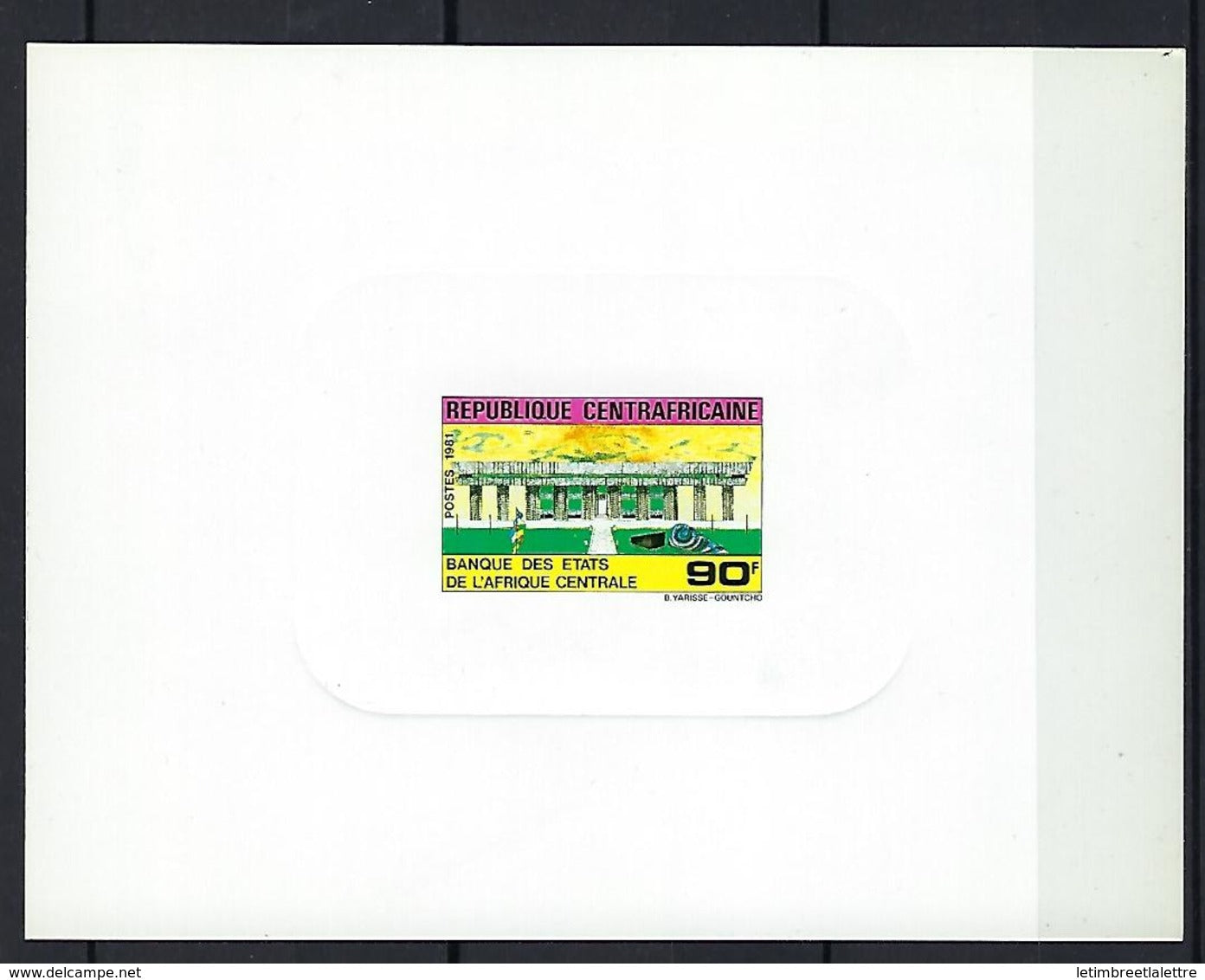 République Centrafrique 1981 ( banque des états de l' afrique centrale )