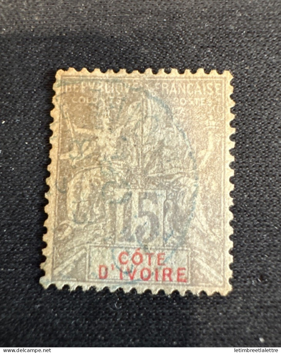 Côte d'Ivoire - YT n° 15 - Oblitéré - 1900