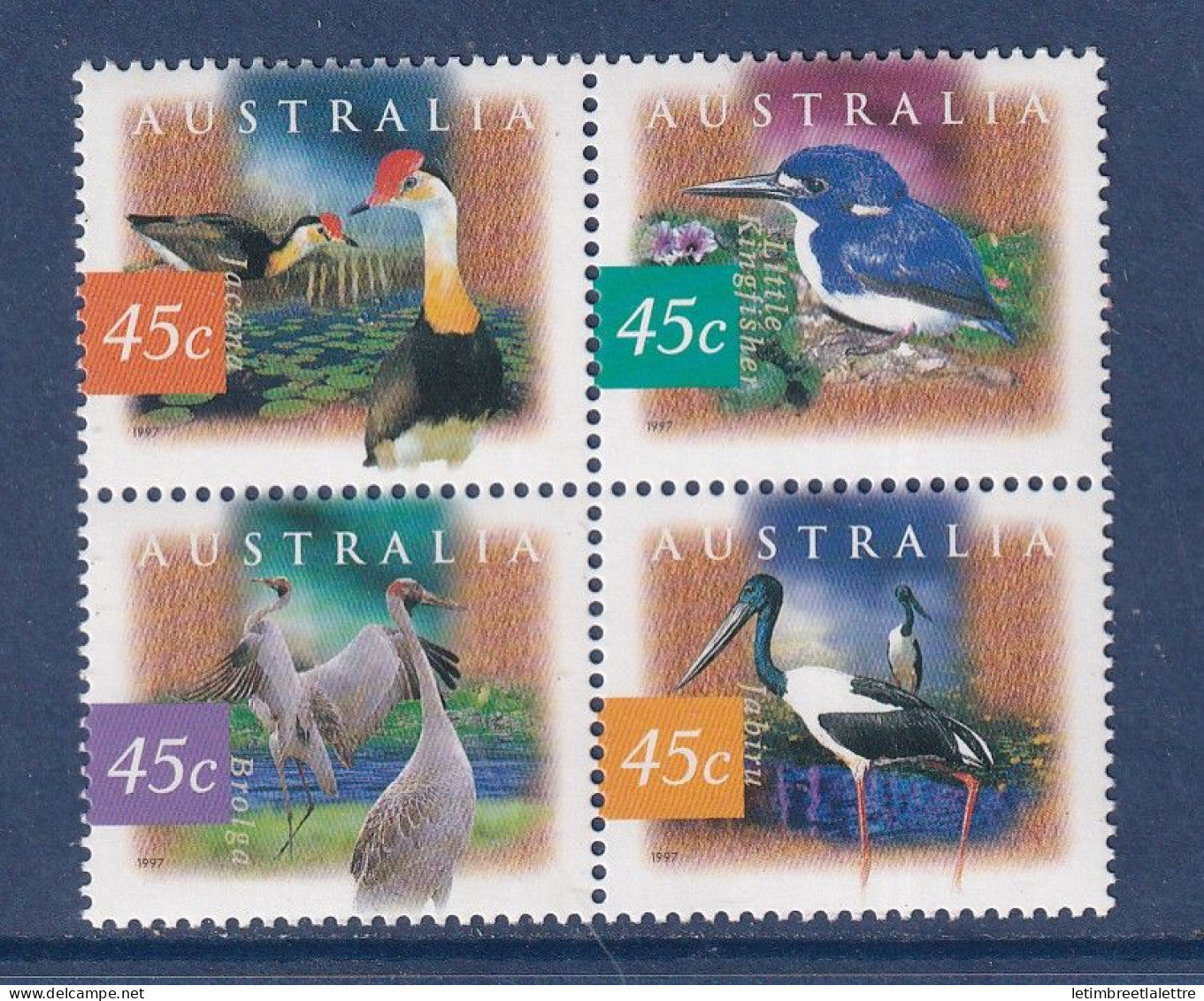 Australie - YT n° 1592 à 1595 ** - neuf sans charnière - 1997