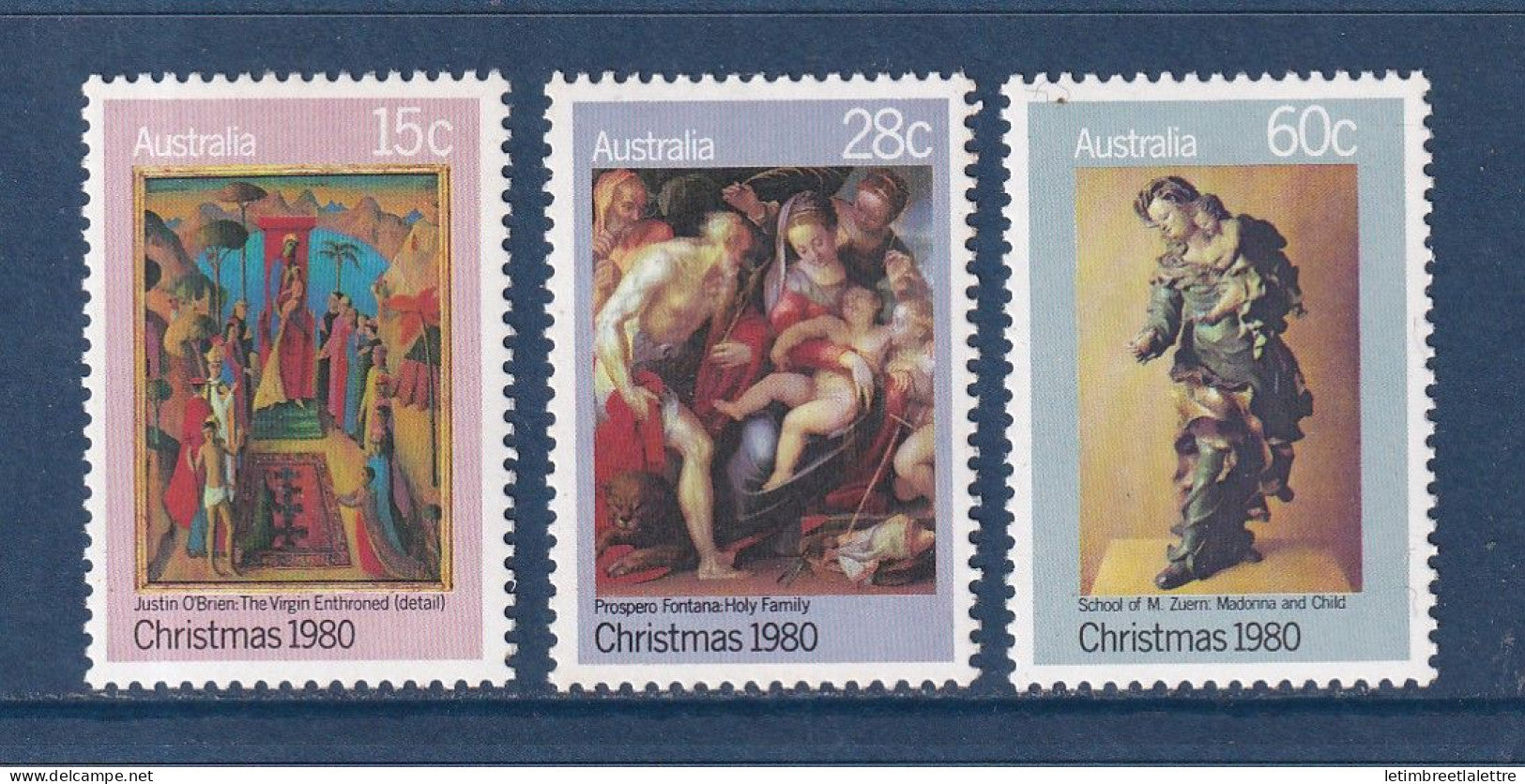 Australie - YT n° 718 à 720 ** - Neuf sans charnière - 1980