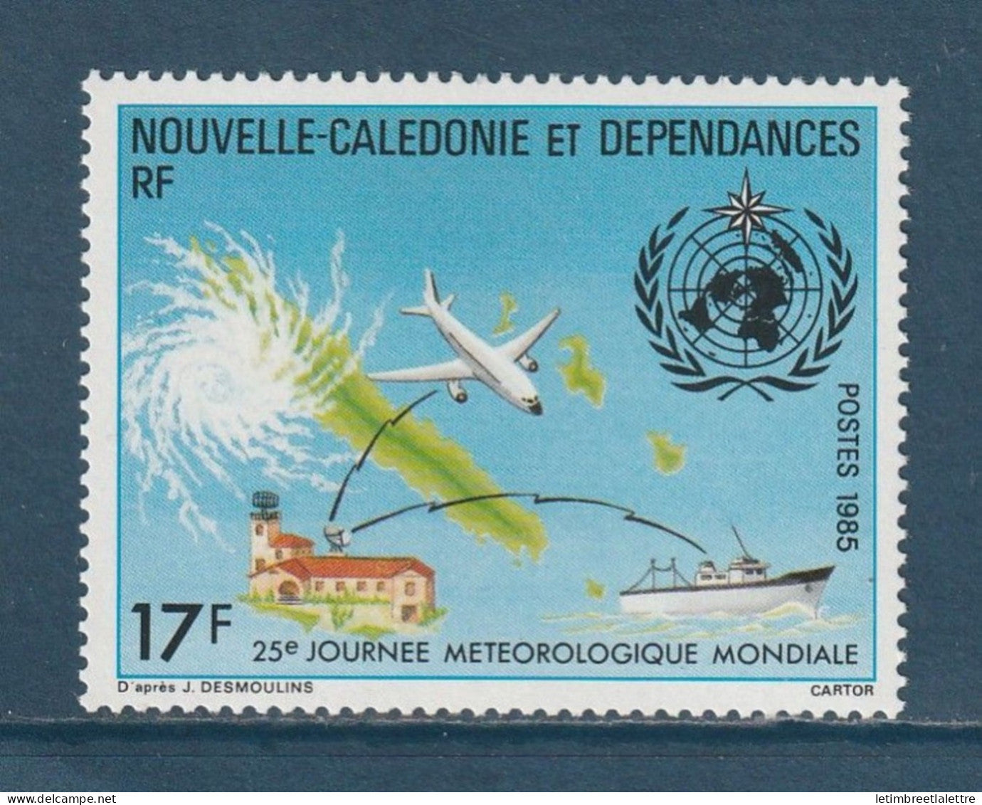 Nouvelle Calédonie - YT n° 500 ** - Neuf sans charnière - 1985