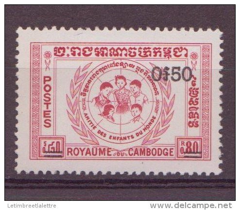 Cambodge n ° 128-129 et 130-131**