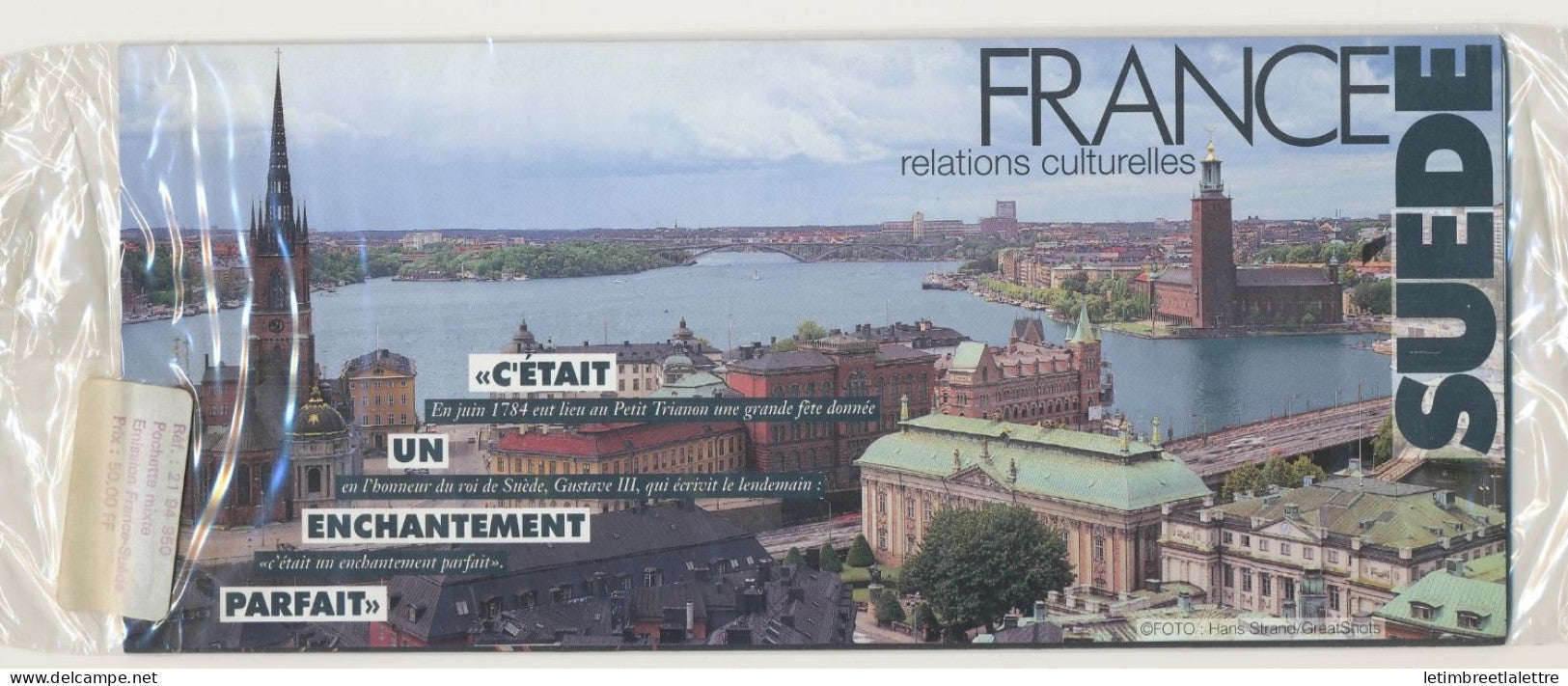 Emissions Communes - France Suède - relations culturelles - Sous Blister - 1994