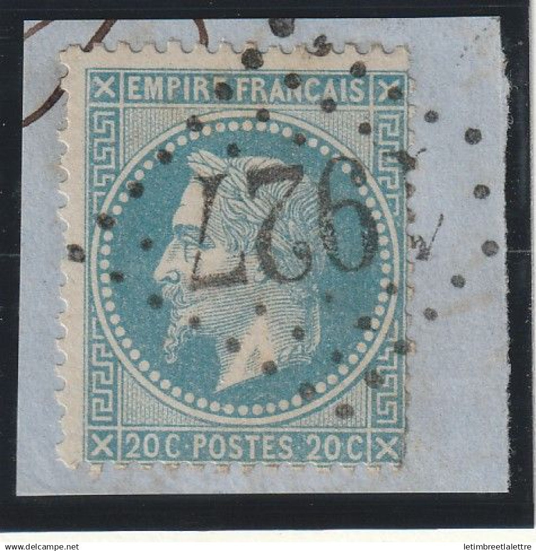 France - YT n° 29 - GC Gros chiffre 1927 - Lalinde