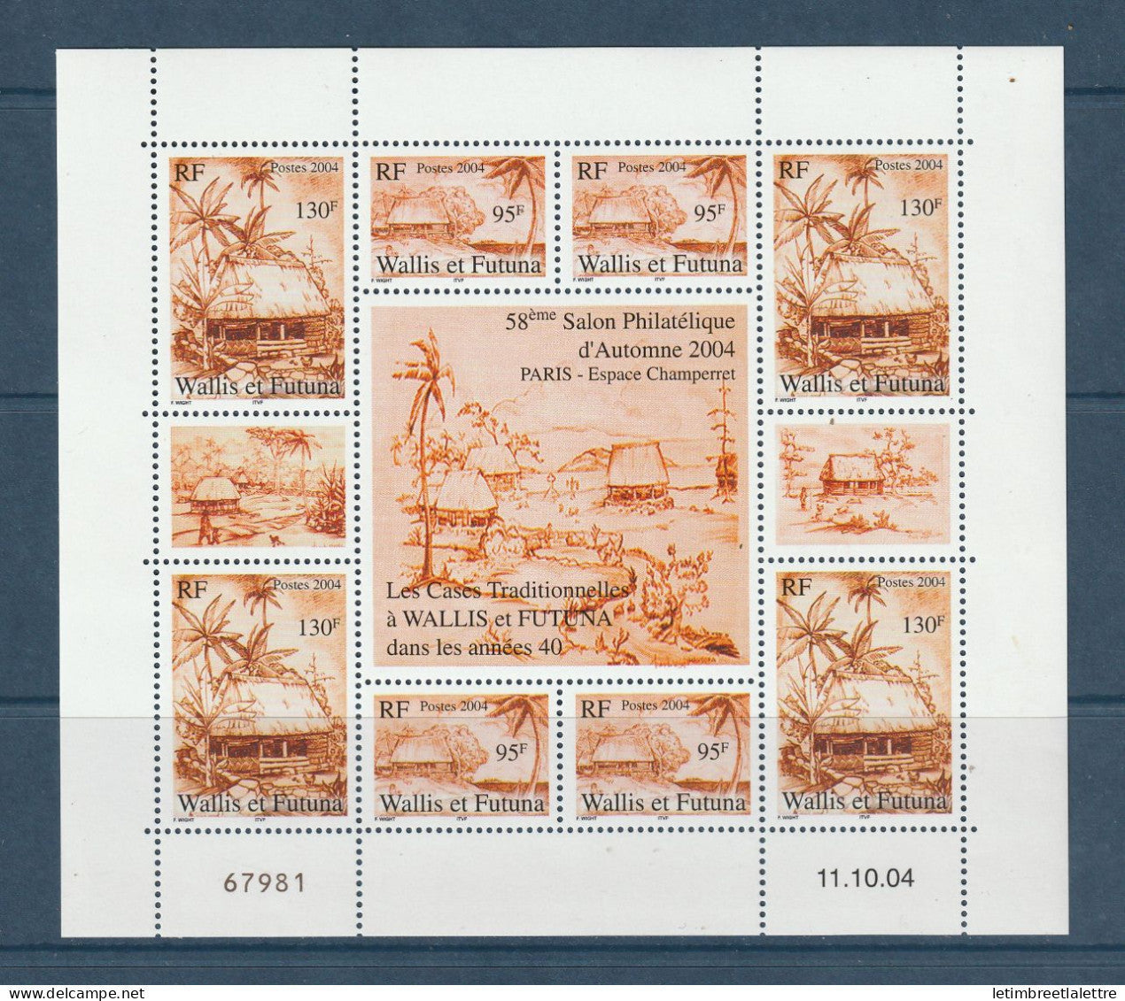 Wallis et Futuna - Bloc - YT n° 18 ** - neuf sans charnière - 2004