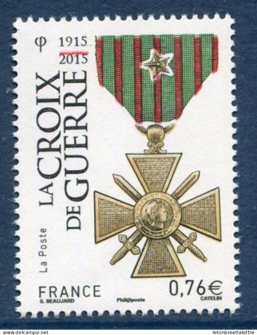 France - YT n° 4942 ** - neuf sans charnière - 2015