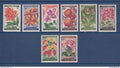 Côte d'Ivoire - YT n° 192 A à 198 ** sans charnière - fleurs - 1961 1962