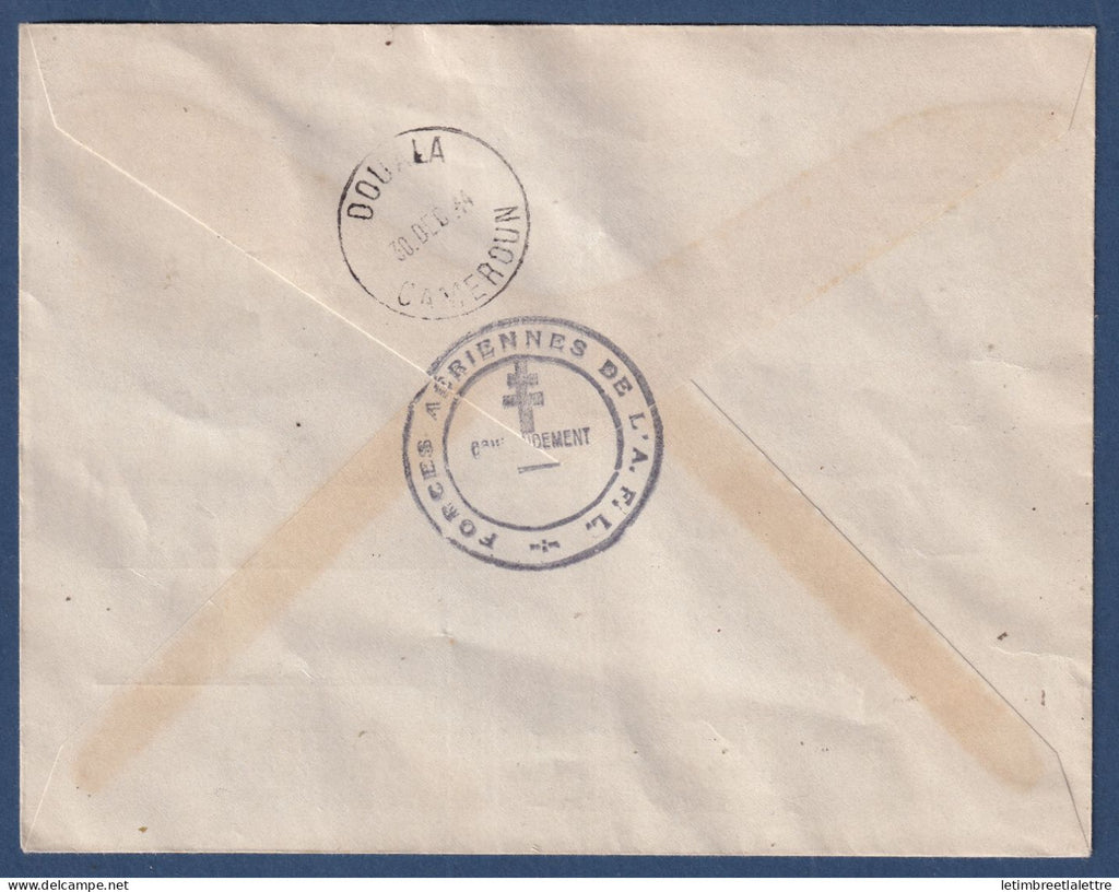 AEF - journée philatélique de l'entraide Aviation - Brazzaville 23 décembre 1944