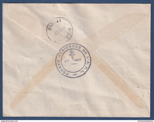 AEF - journée philatélique de l'entraide Aviation - Brazzaville 23 décembre 1944
