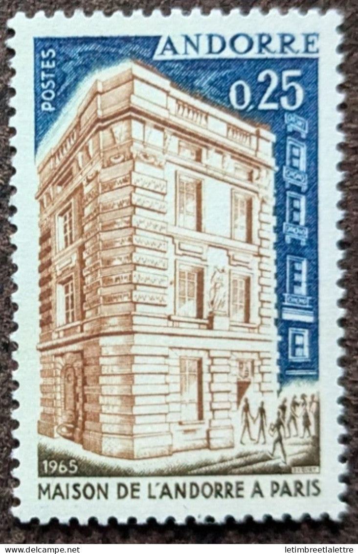 Andorre - YT n° 173 et 174 ** - neuf sans charnière - 1965