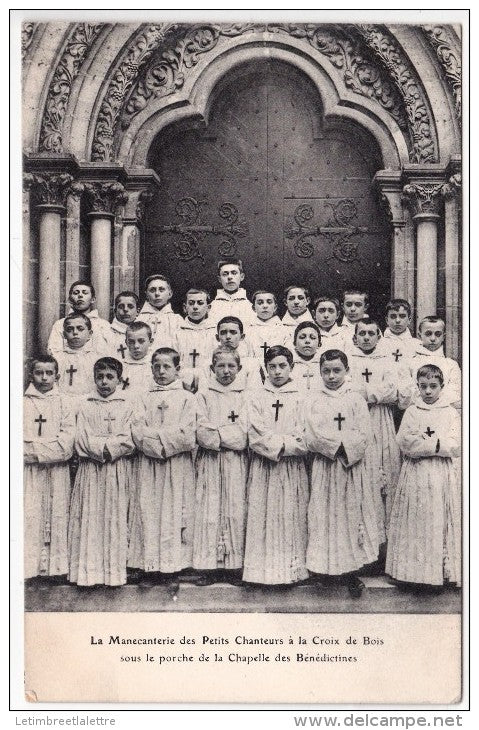 CPA  chapelle des Bénédictines