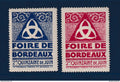 France - vignette - errinophilie - Foire de Bordeaux - * neuf avec charnière