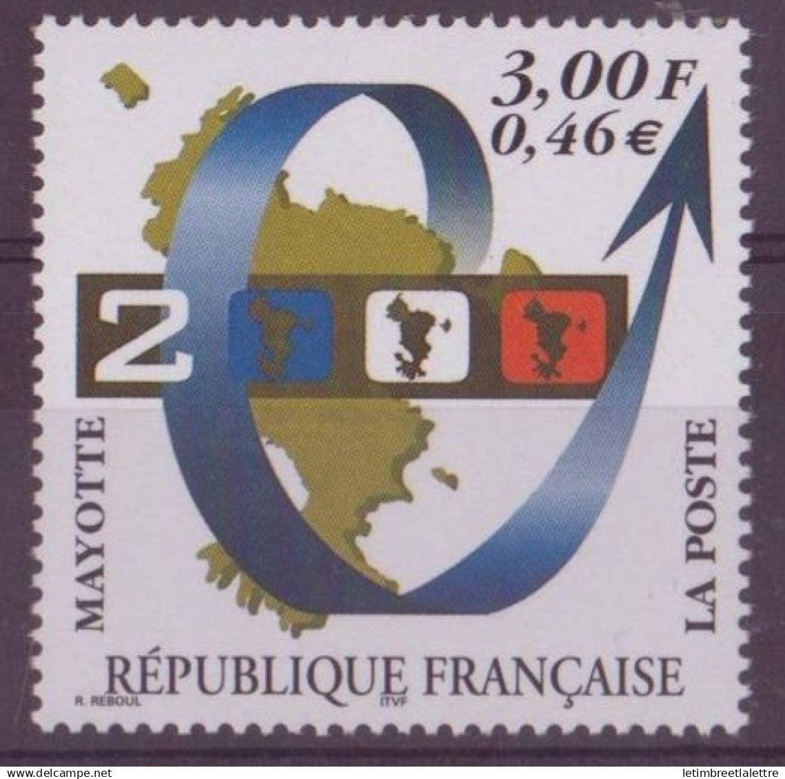 Mayotte - YT n° 80 ** - neuf sans charnière - 2000