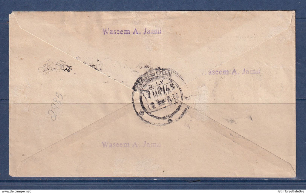 Myanmar - Birmanie -  Burma - YT n° 102 et 103 - FDC Centenaire de l'Union internationale des télécommunications - 1965