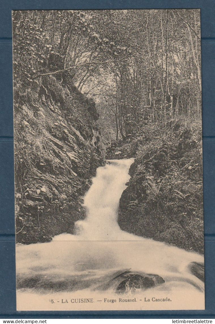 Belgique - Carte postale - La Cuisine - Forge Roussel - La Cascade