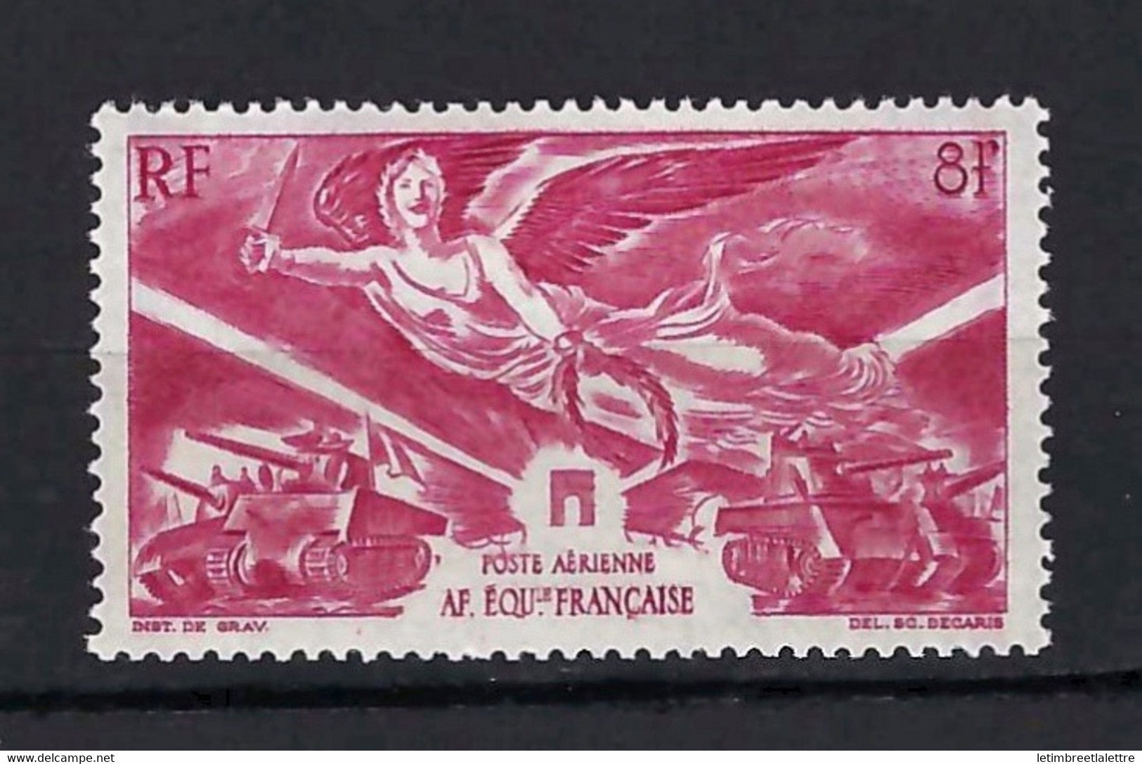 AEF - Poste Aérienne - YT n° 43 * - Neuf avec charnière - 1946